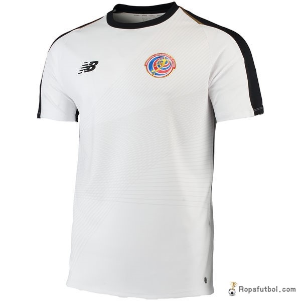 Camiseta Costa Rica Replica Segunda Ropa 2018 Blanco